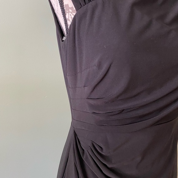Women’s Ralph Lauren Elegant Black Dress Size 8 - Picture 3 of 6